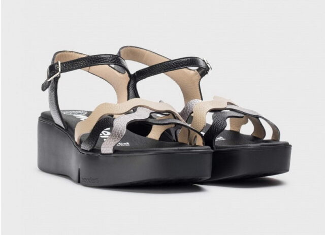 Sandalias ANDY Negra B-7943 - Imagen 3