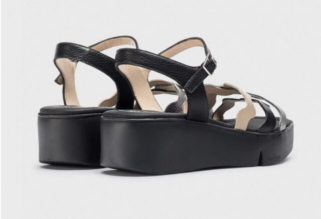 Sandalias ANDY Negra B-7943 - Imagen 2