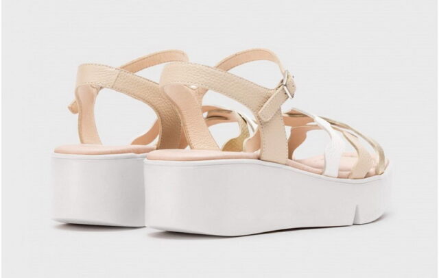 Sandalias ANDY Crema B-7943 - Imagen 3